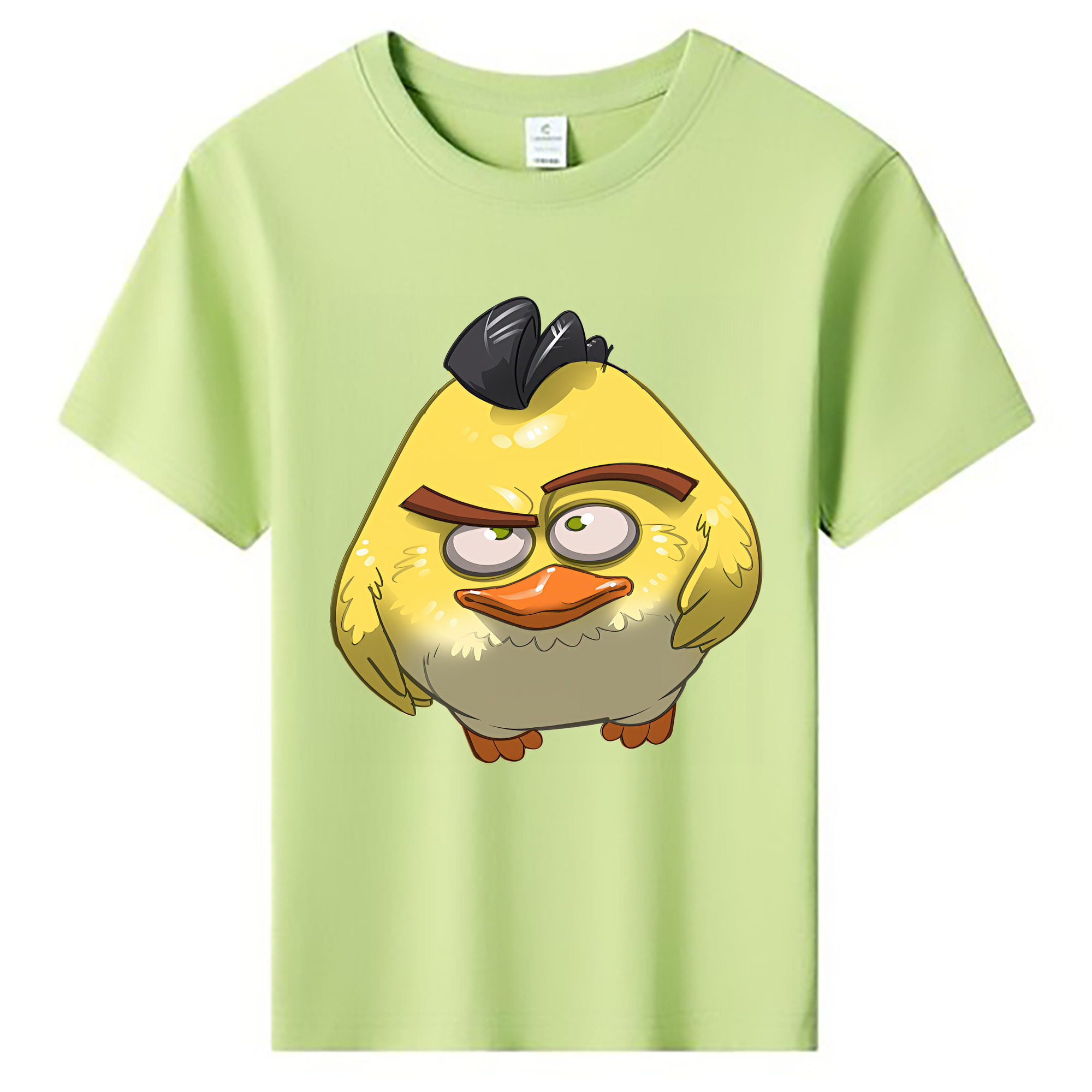（画像用） Angry Birds アングリーバード 綿100％キッズTシャツ（フロントプリント）